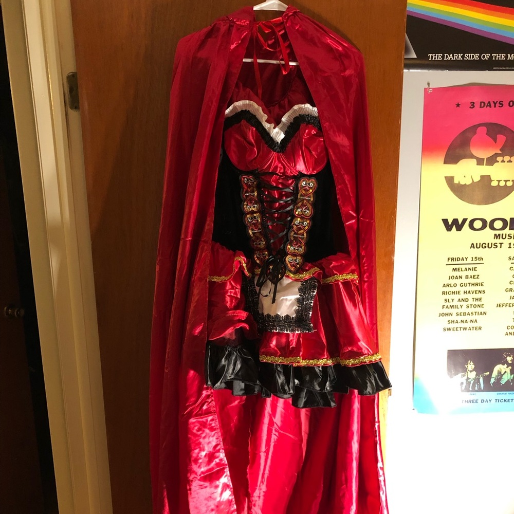 Cosplay/Halloween little red costume. Never worn, tags off.